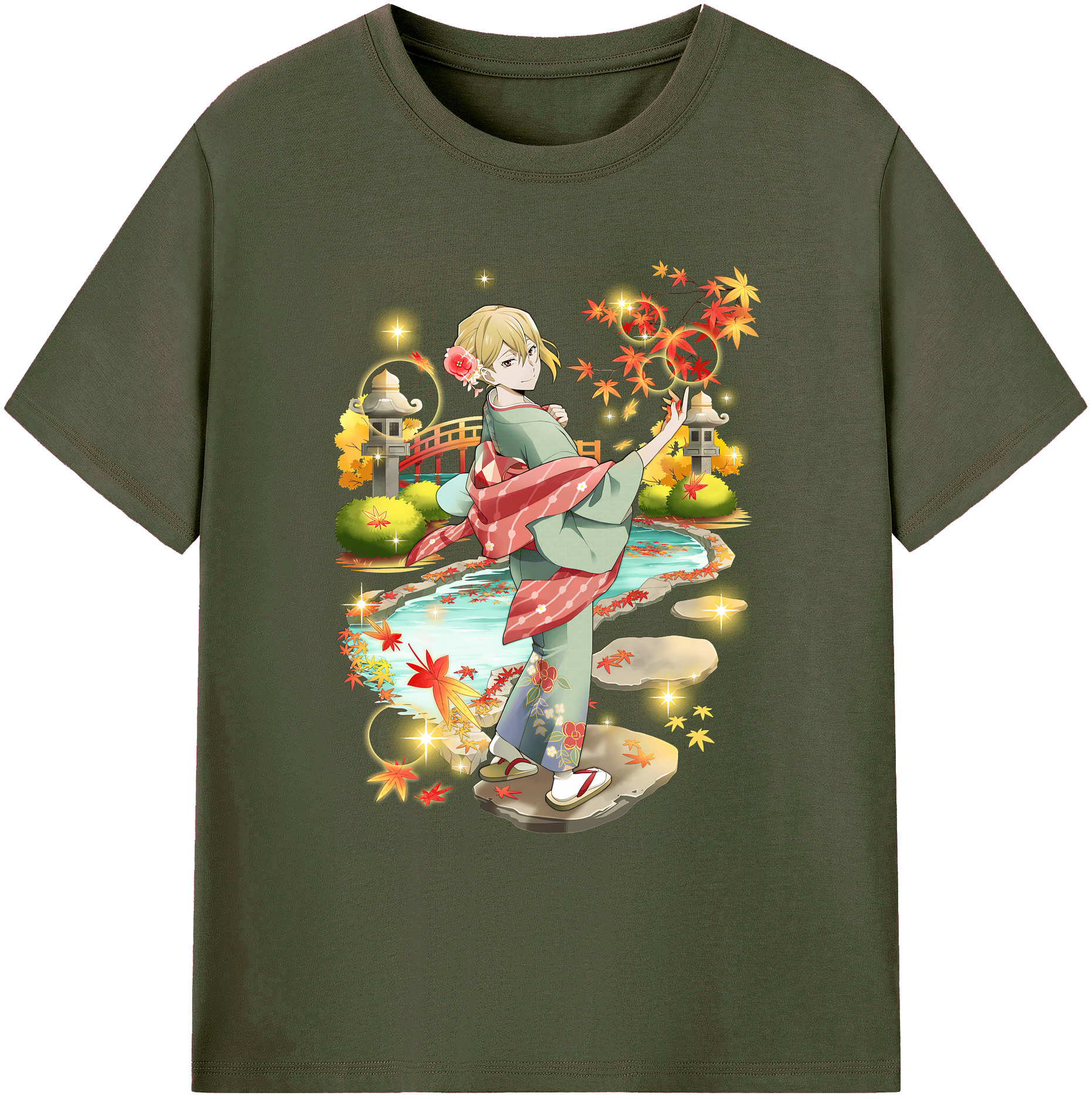 （画像用） 文豪ストレイドッグス Bungo Stray Dogs 綿100％ メンズ半袖Tシャツ｜肌触りやわらか＆通気性